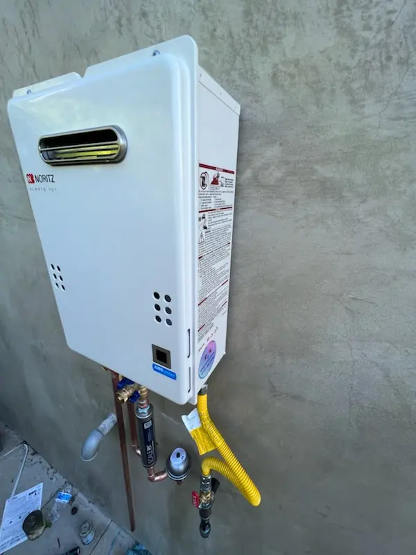Tankless water heater installation for Civic Center homes